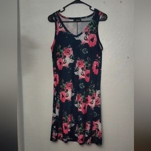 Floral Printed Summer Dress